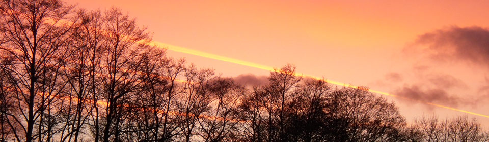 red sky